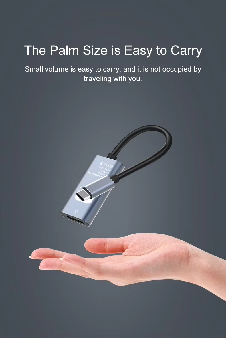Type C To Female HDMI HDTV Cable 4K USB Adapter