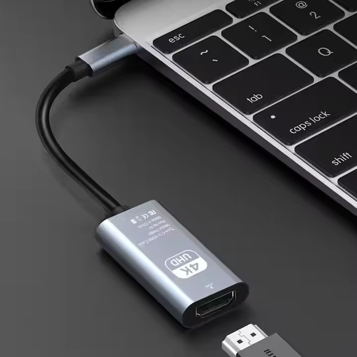 Type C To Female HDMI HDTV Cable 4K USB Adapter
