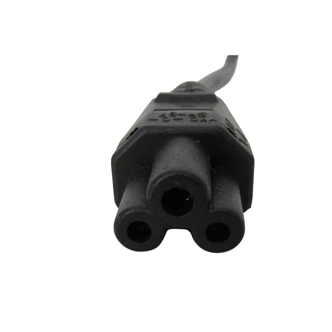 Power Cord UK Plug to IEC Cable C5 - Clover