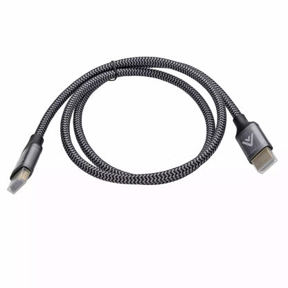 8K Braided HDMI 2.1 TV Lead HDR 60Hz 48Gbps Cable - PS4/PS5/XBOX/Sky/Virgin/HDTV