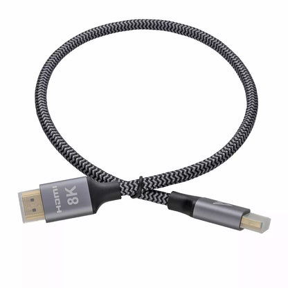 8K Braided HDMI 2.1 TV Lead HDR 60Hz 48Gbps Cable - PS4/PS5/XBOX/Sky/Virgin/HDTV