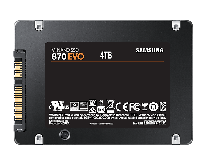Samsung 870 EVO SATA III 2.5" Solid State Drive