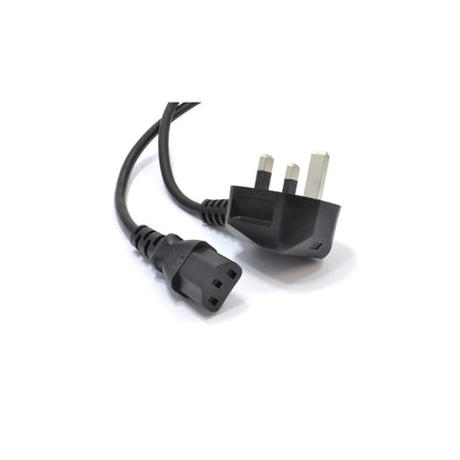 Power Cord UK Plug to IEC Cable PC Mains Kettle Lead C13