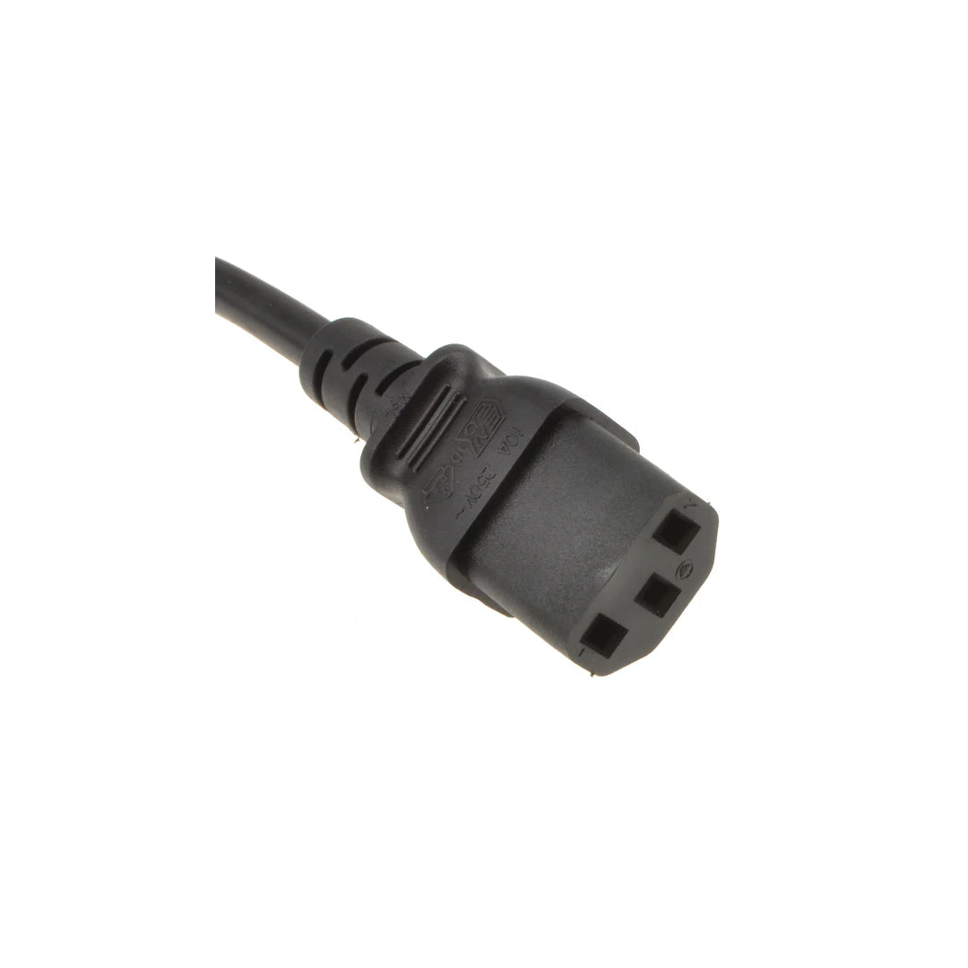 Power Cord UK Plug to IEC Cable PC Mains Kettle Lead C13